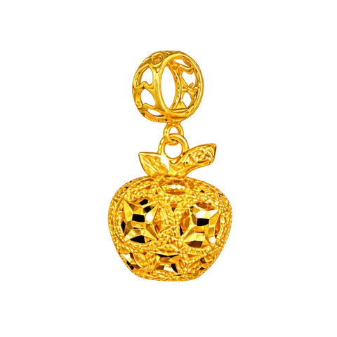 916 GOLD BEAD & CHARMS APPLE image 1