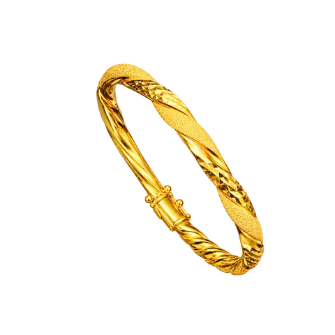 916 GOLD BANGLE image 1