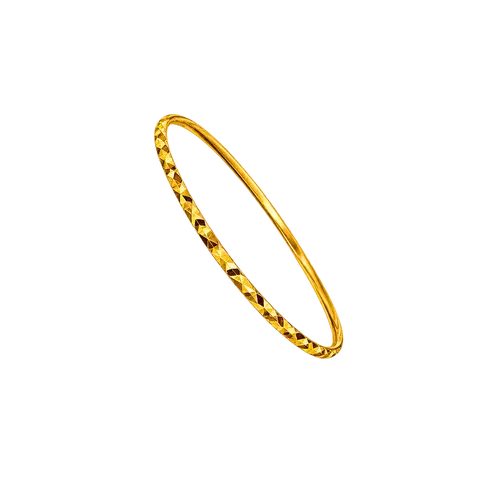 916 GOLD BANGLE MINGGU image 1