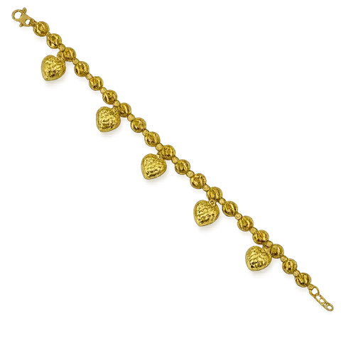 916 GOLD BRACELET BOBA 3 LOVE