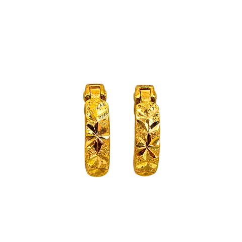 916 GOLD EARRING CLASSIC image 1
