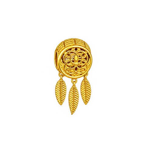 916 GOLD BEAD & CHARMS DREAM WEAVER image 1