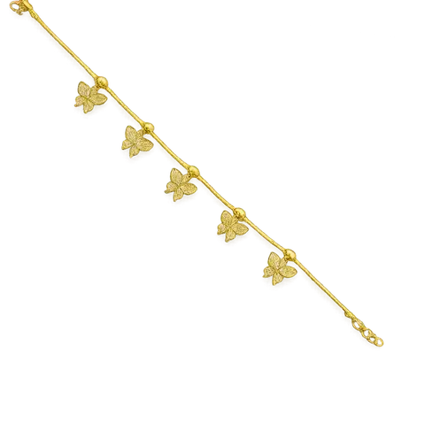 916 GOLD BRACELET BUTTERFLY
