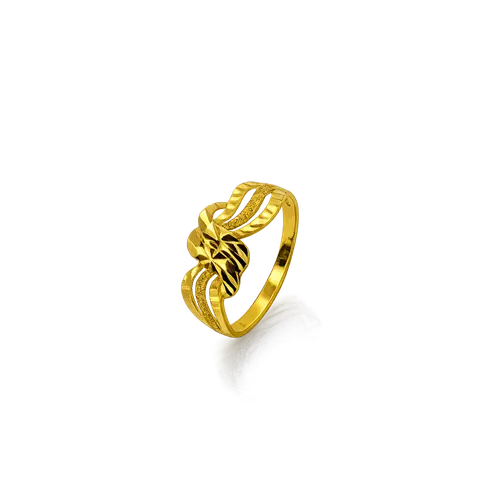 916 GOLD RING RIBBON