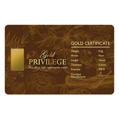 NEXIGOLD GOLD PRIVILEGE GOLD BAR image 2