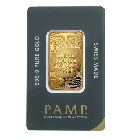 MINTED GOLD BAR 1 0Z