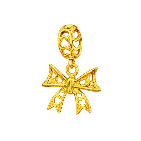916 GOLD PENDANT RIBBON image 1