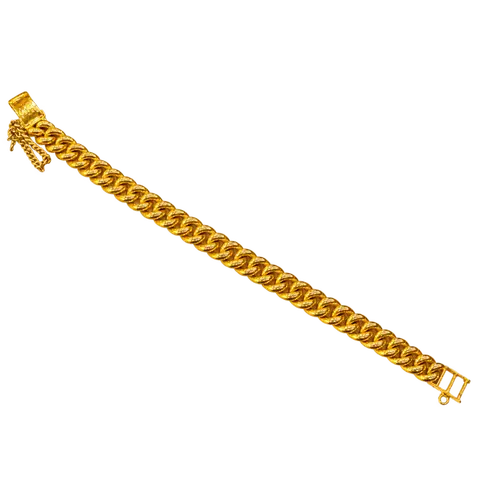916 GOLD BRACELET HIGH POLISH image 1
