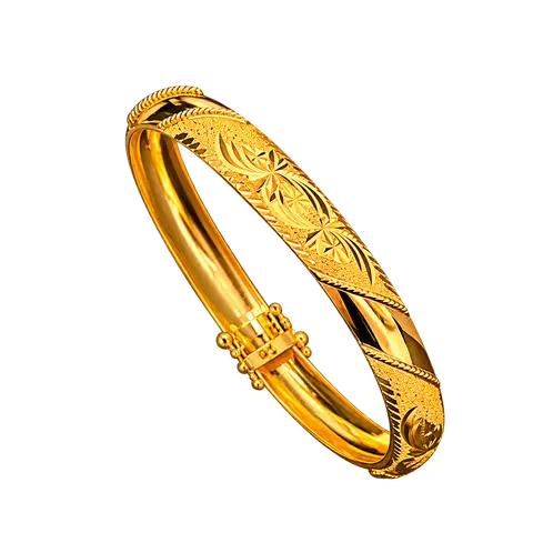916 GOLD BANGLE FASHION image 1