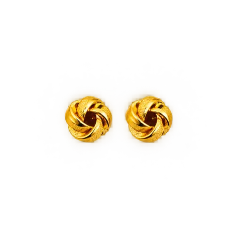 916 GOLD EARRING VINTAGE image 1