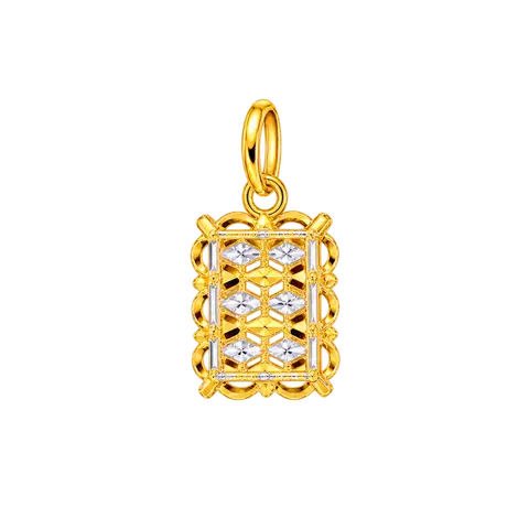 916 GOLD PENDANT KERAWANG image 1