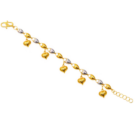 916 GOLD BRACELET CHROME SNAIL LOVE image 1